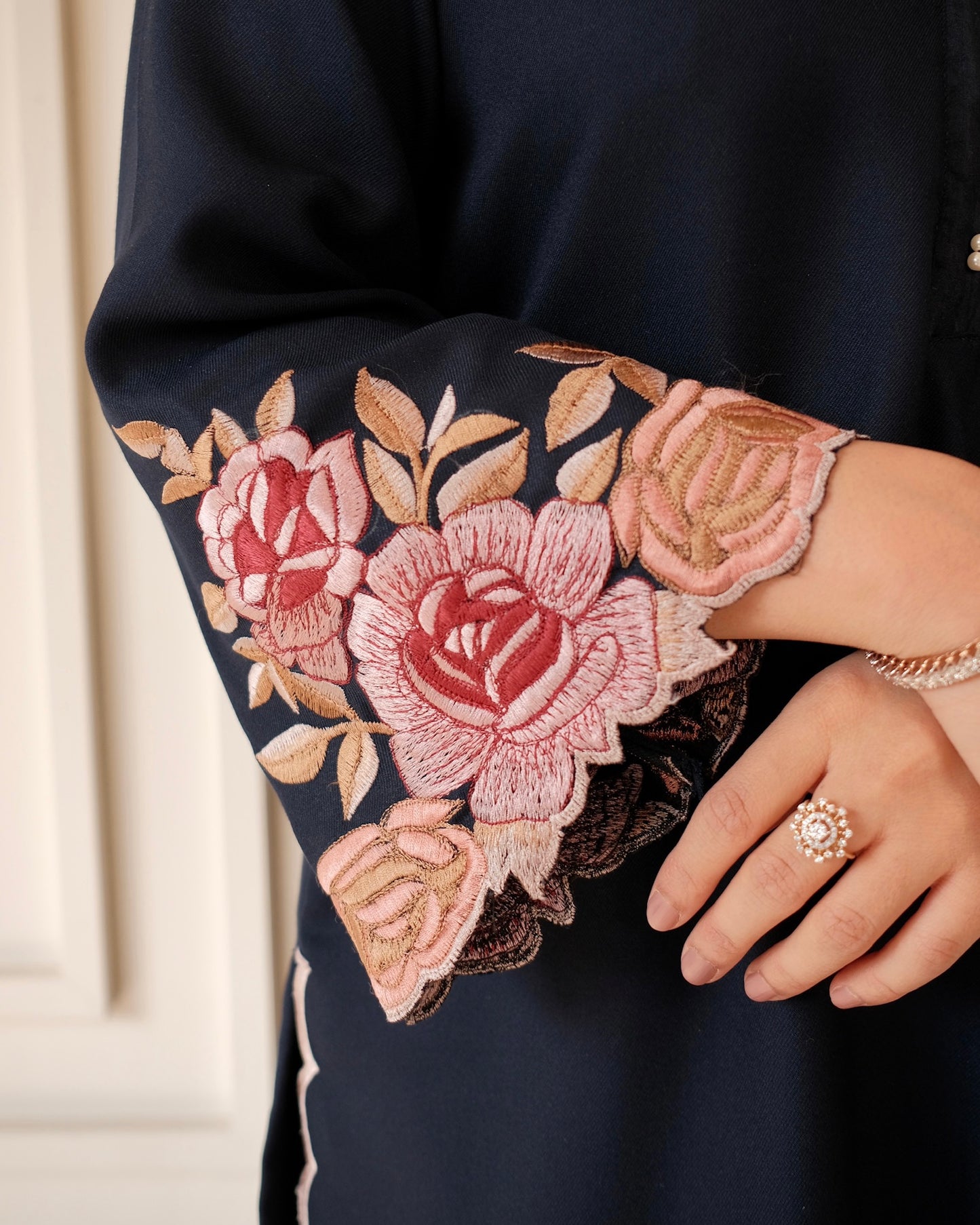 Pashmina Embroidered Co-ord Set
