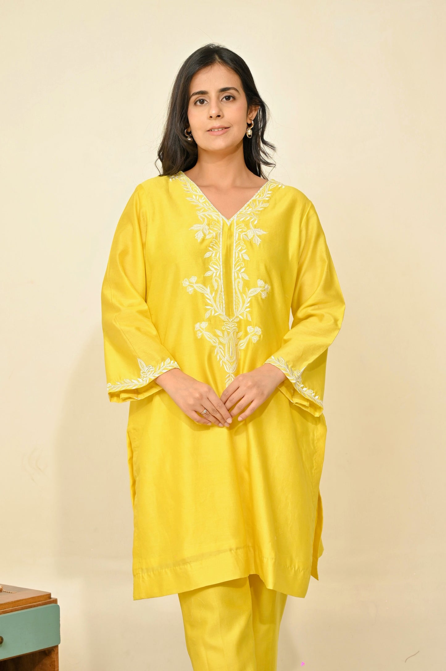 Sunshine Set- Chanderi Elegance