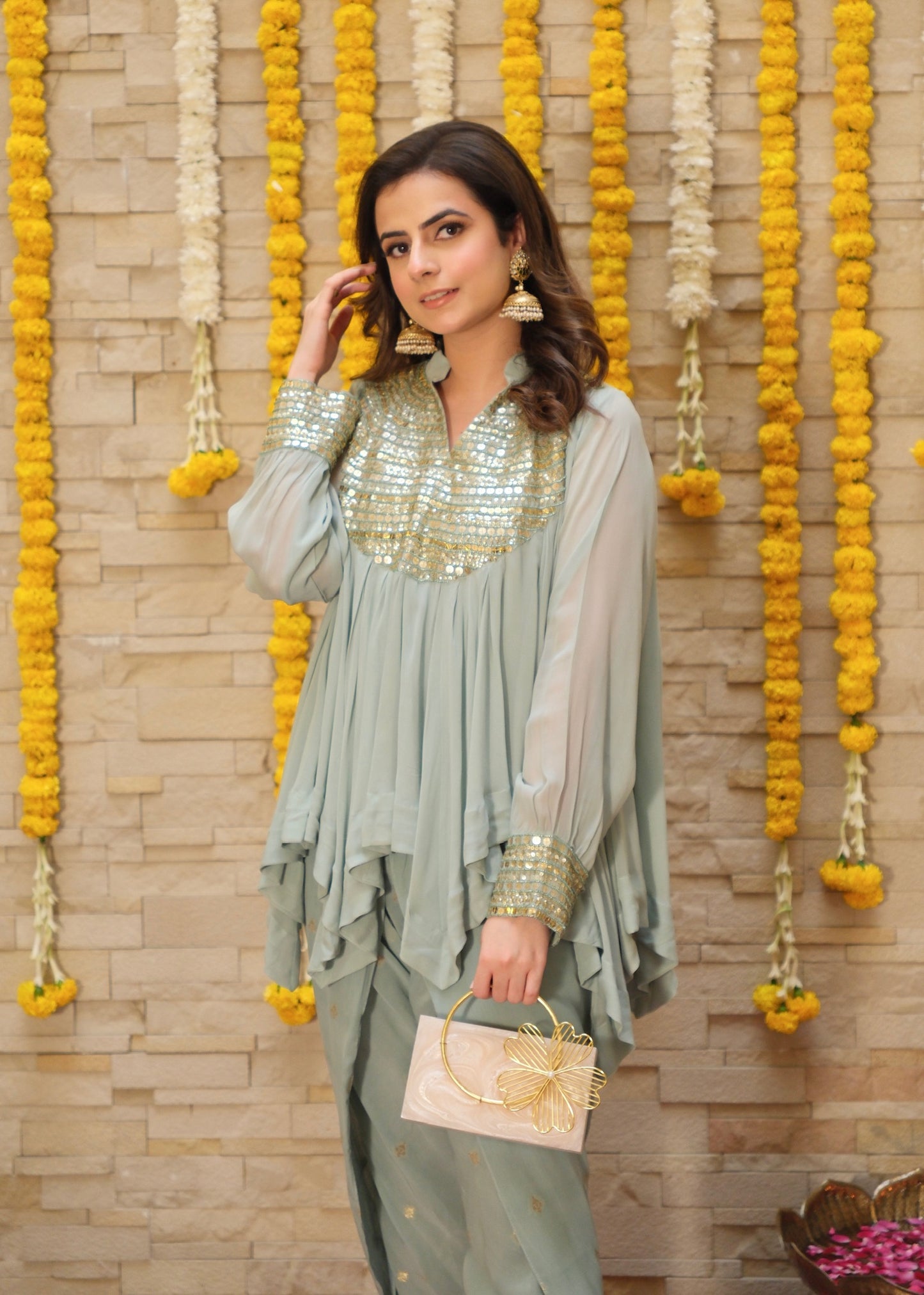 Celeste Flow Kurta Set