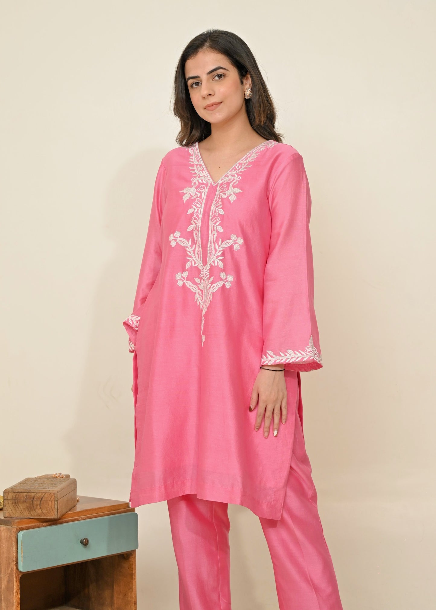 Gulroz- Chanderi Elegance