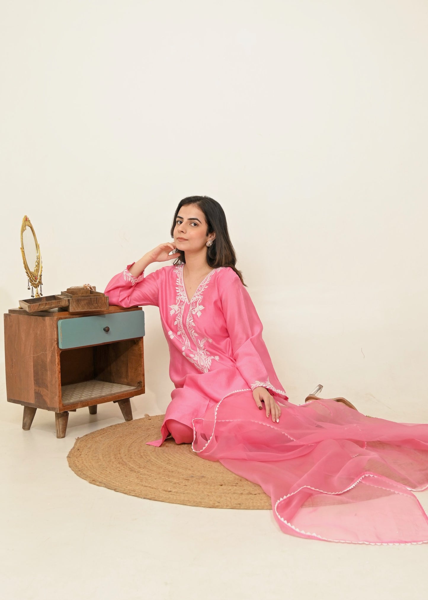 Gulroz- Chanderi Elegance