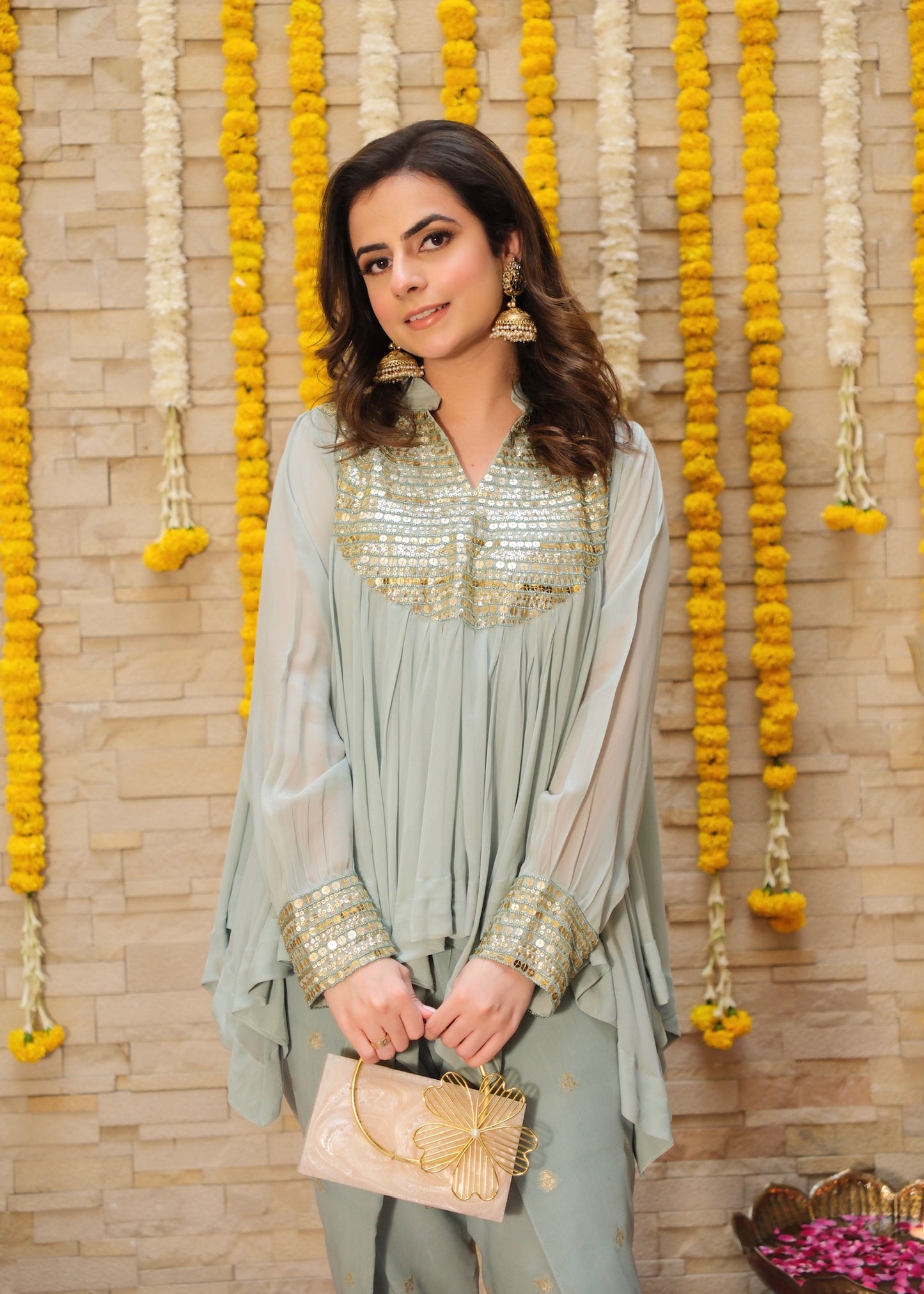 Celeste Flow Kurta Set