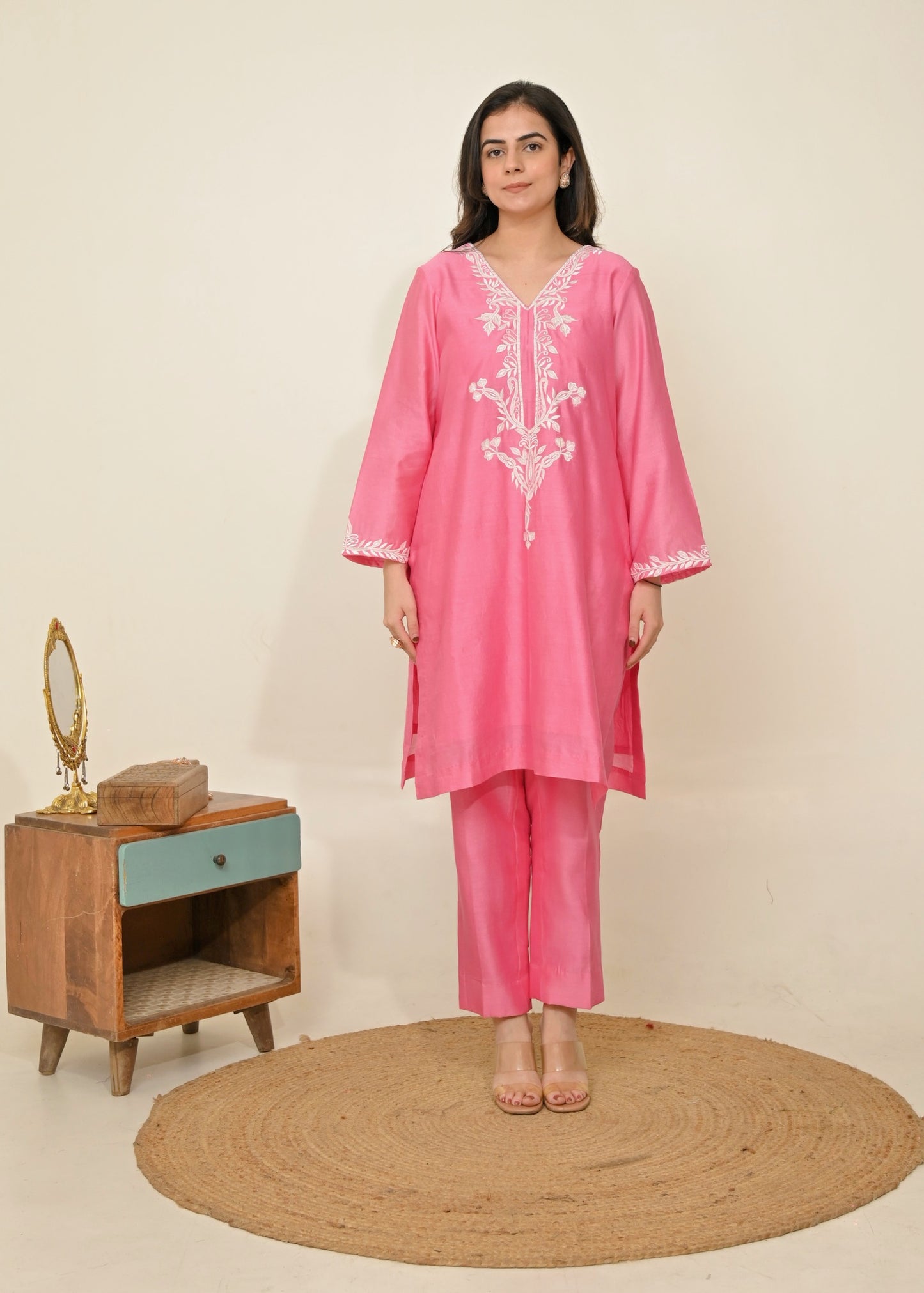 Gulroz- Chanderi Elegance