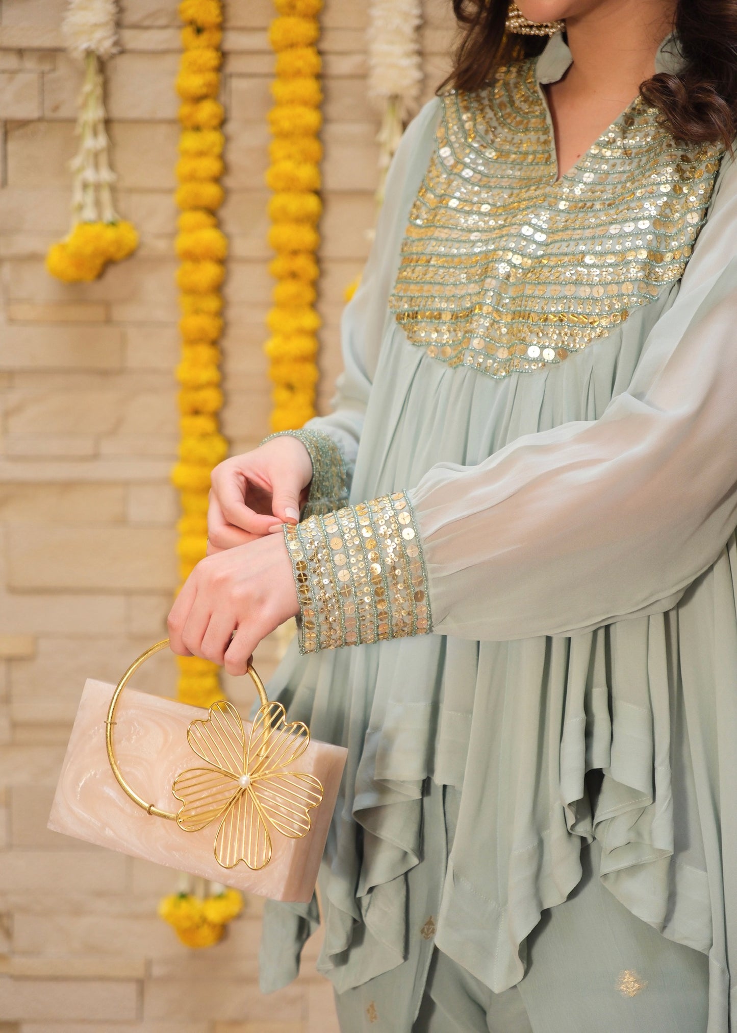 Celeste Flow Kurta Set