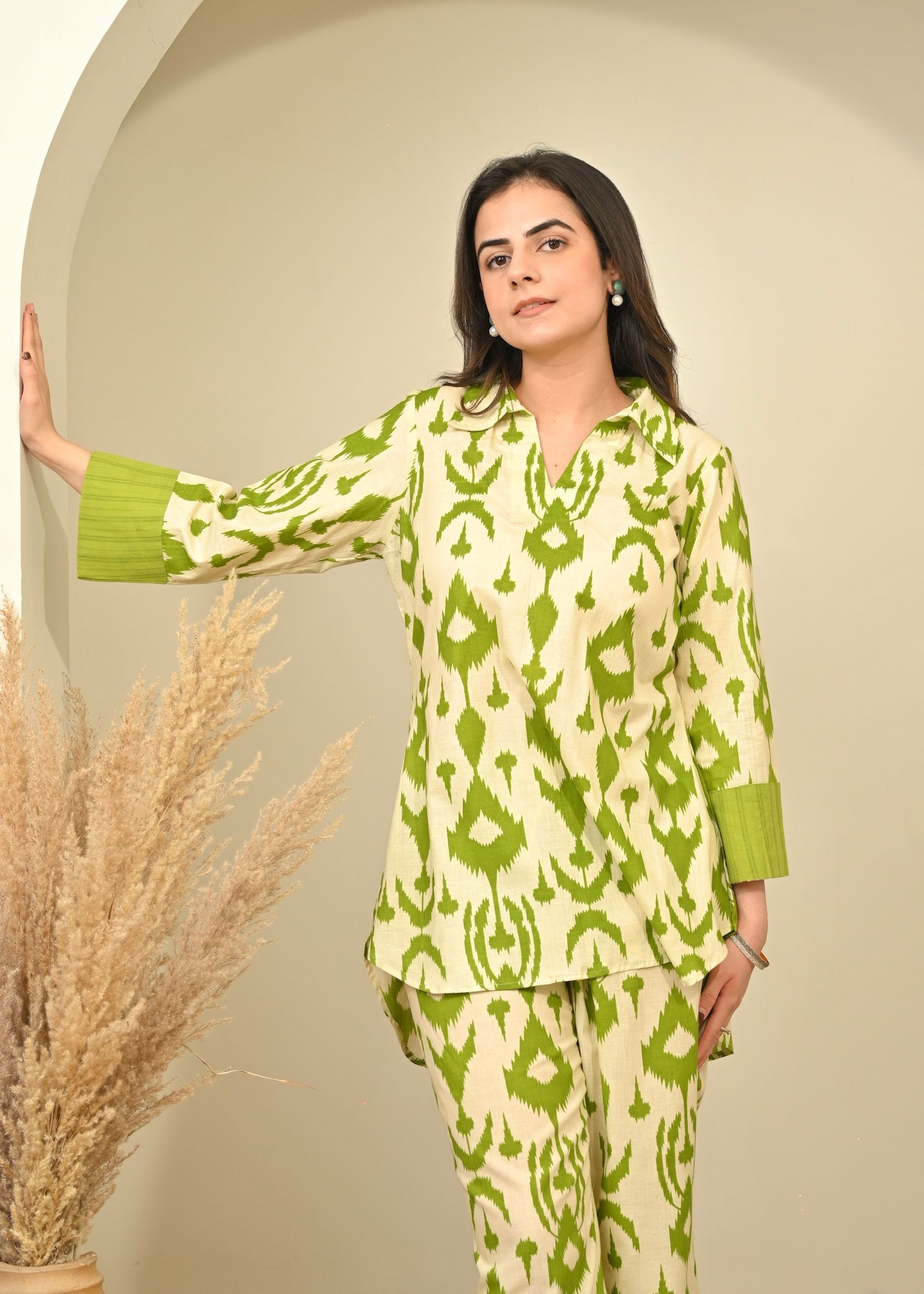 Ikat Lime Set