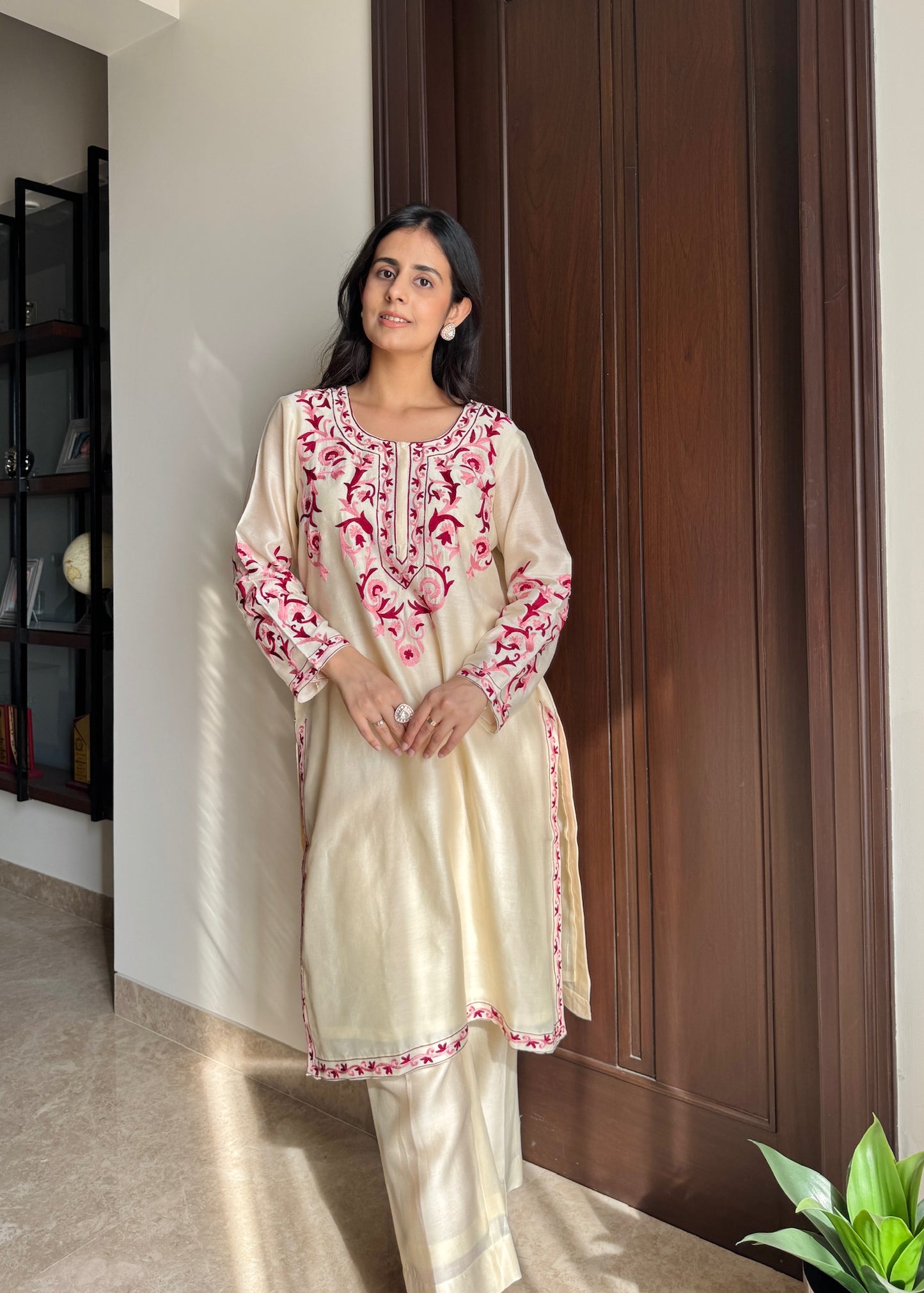 Gulaabi Noor – Chanderi Suit Set