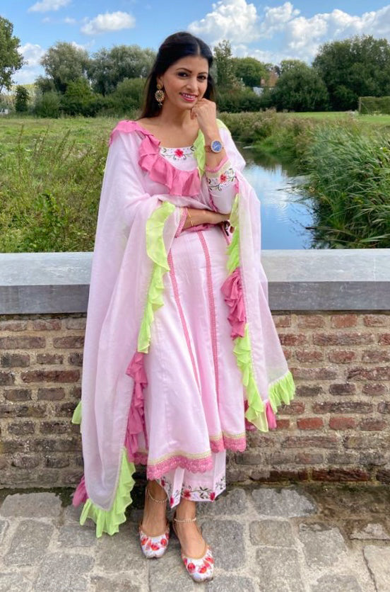 Gulabi Kota Anarkali