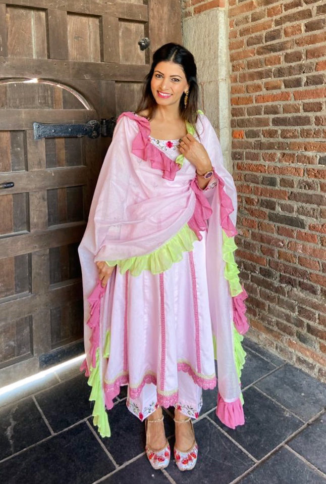 Gulabi Kota Anarkali