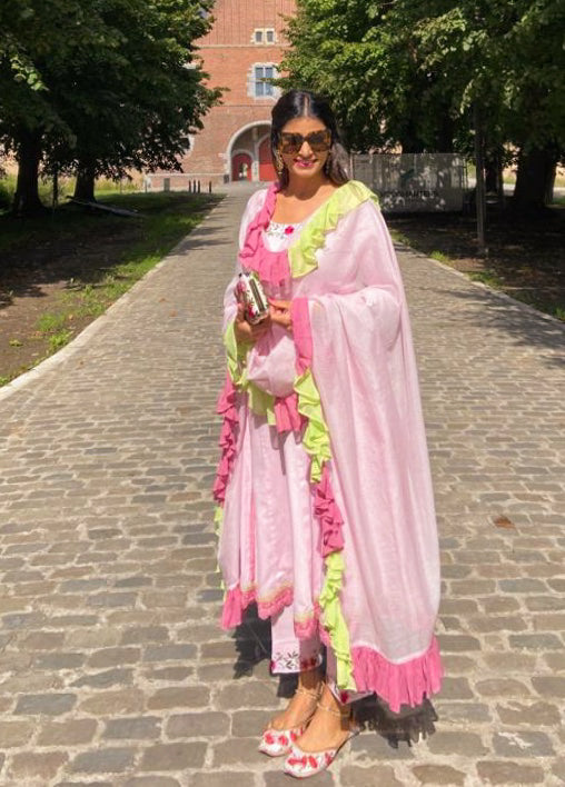 Gulabi Kota Anarkali