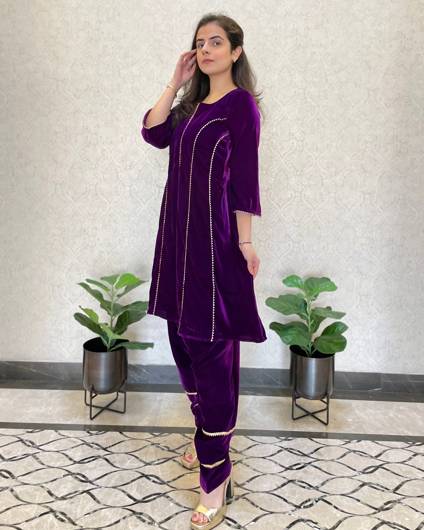 Royal Velvet Suit