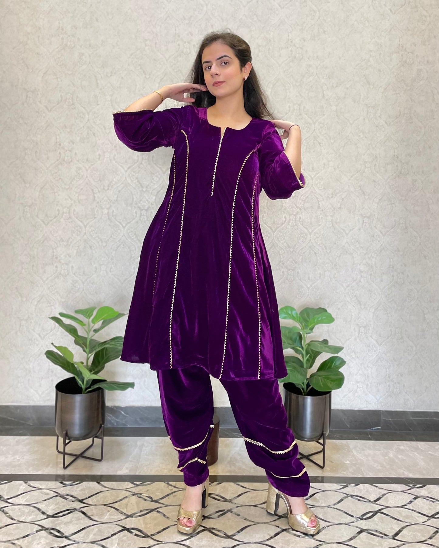 Royal Velvet Suit