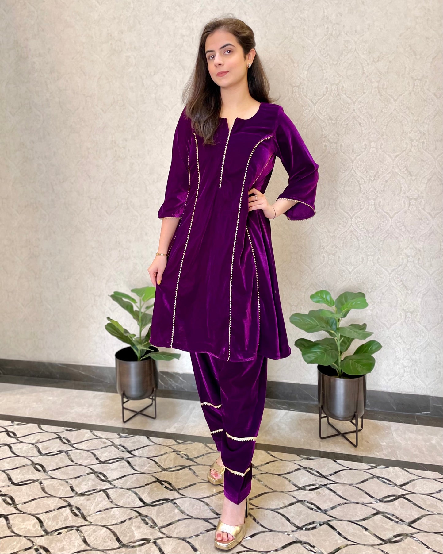 Royal Velvet Suit