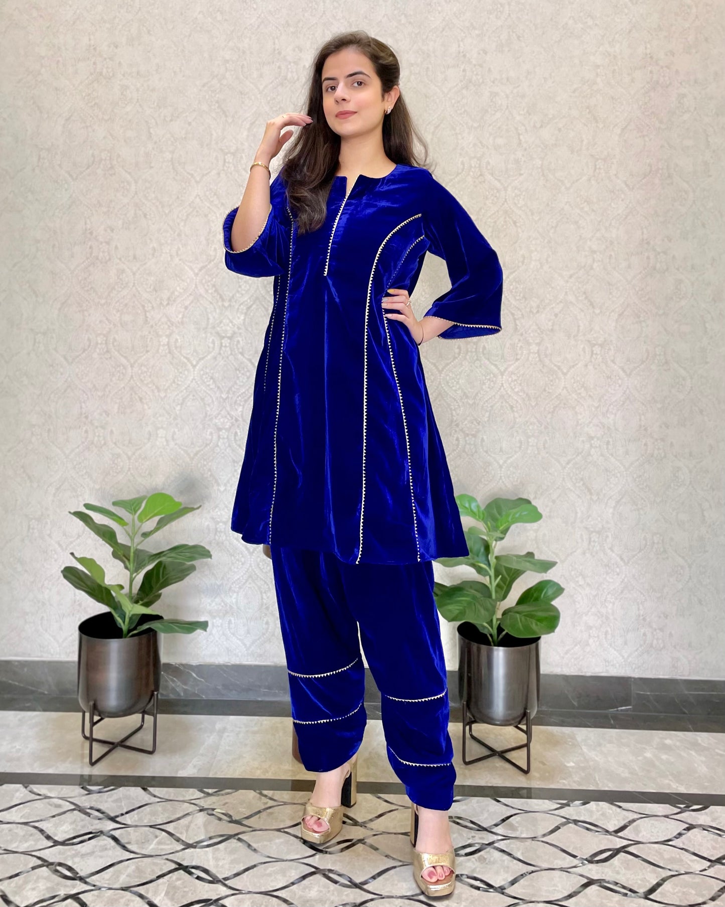 Royal Velvet Suit