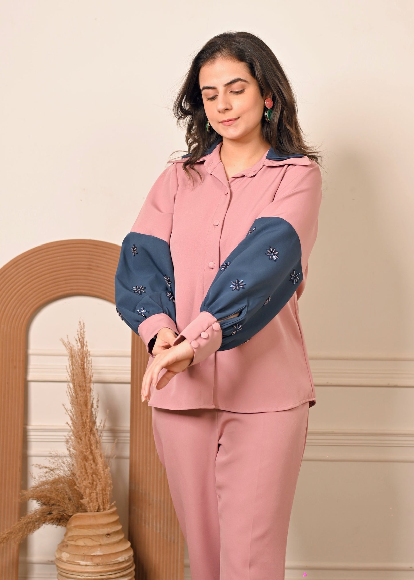 Rose Noir – Banana Lycra Co-ord Set