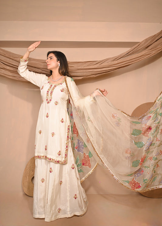 Noor Hand-painted Suit Set
