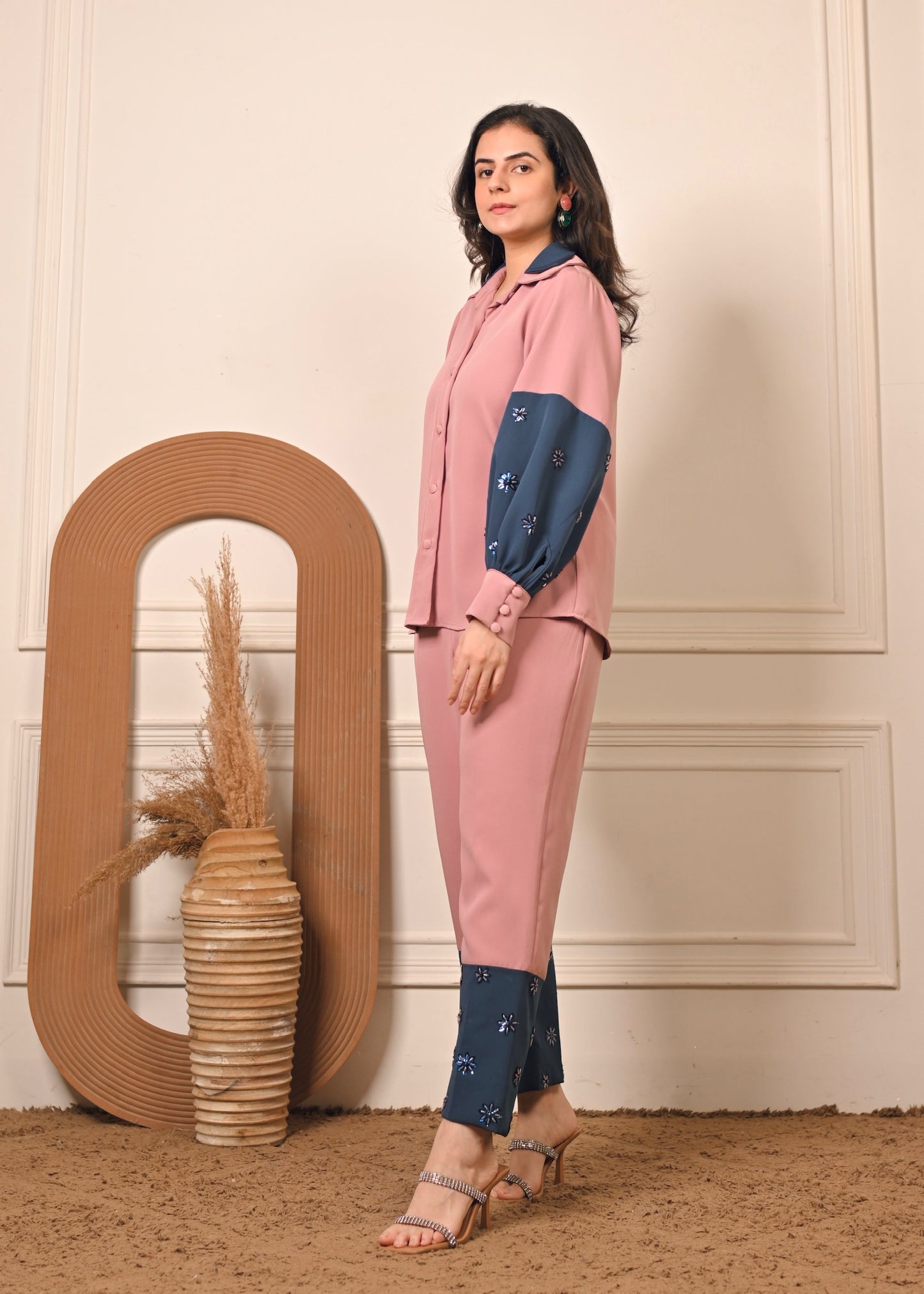 Rose Noir – Banana Lycra Co-ord Set