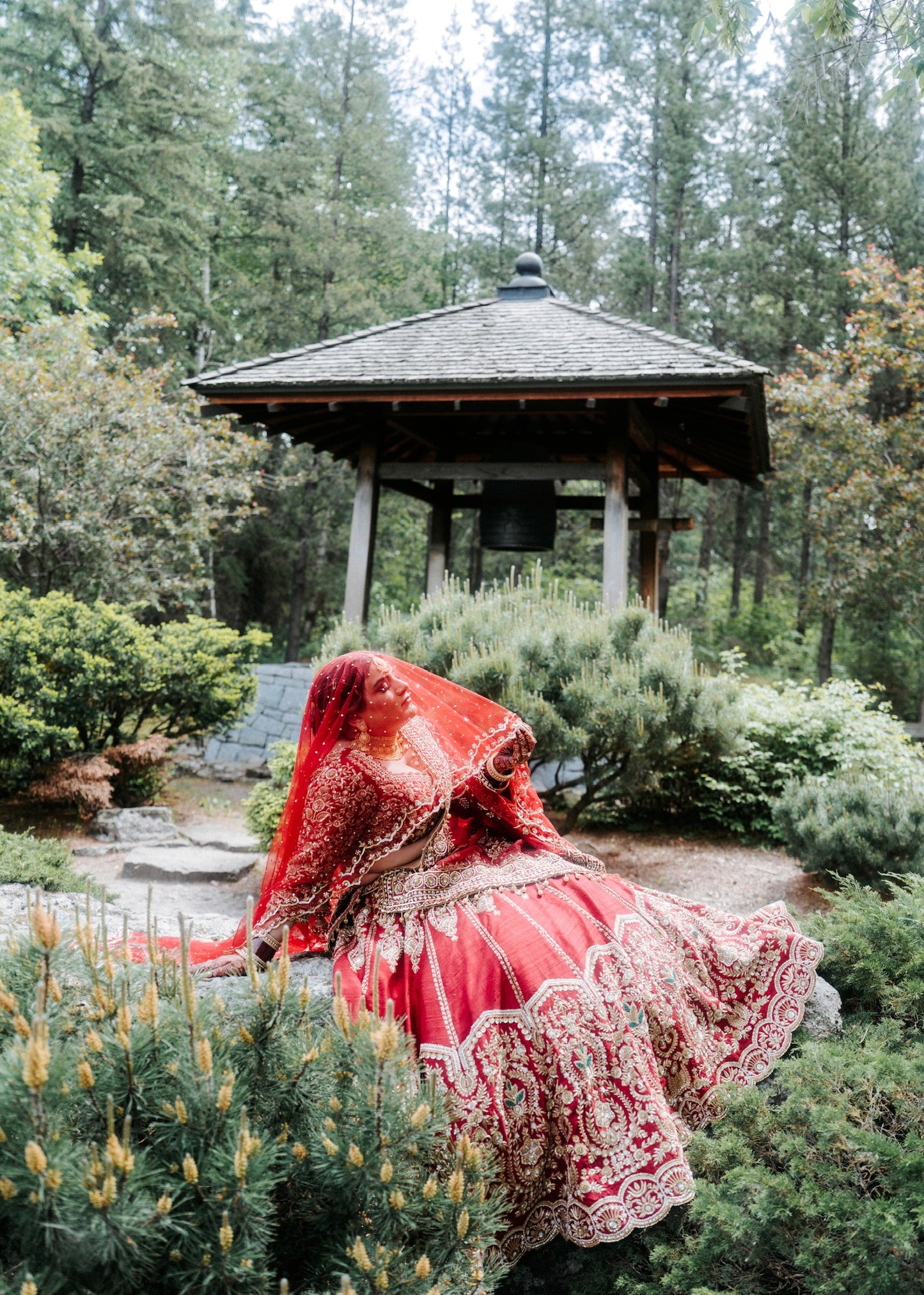Classic Pure Dupion Silk Bridal Lehenga
