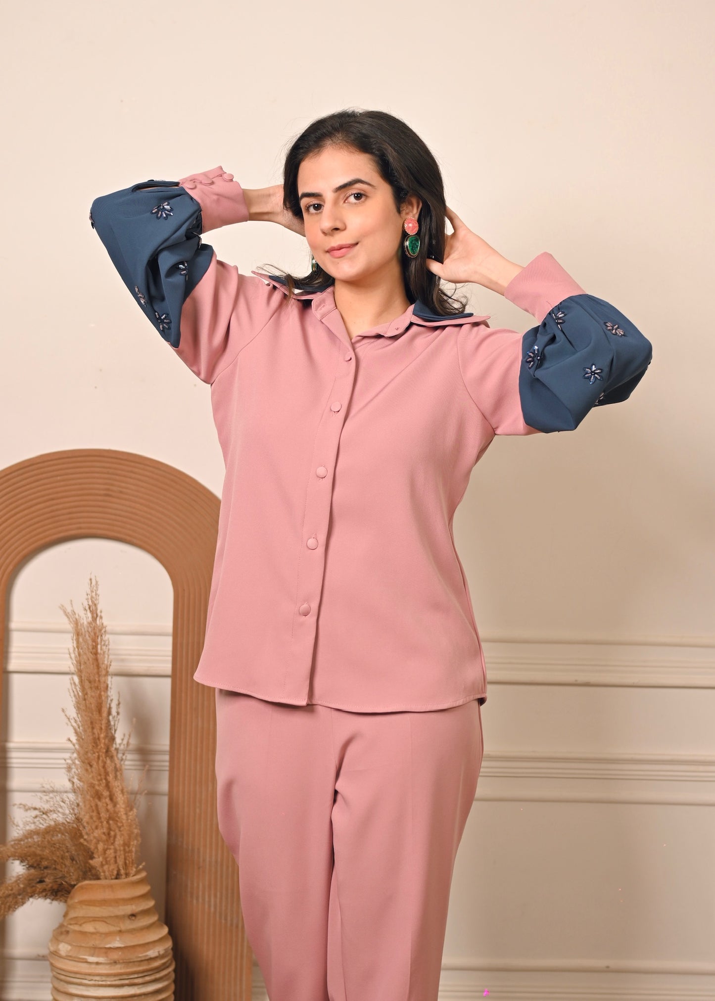 Rose Noir – Banana Lycra Co-ord Set