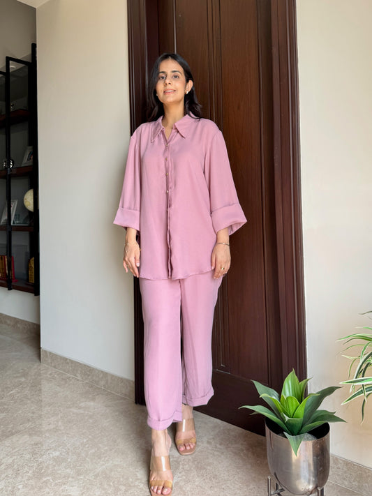 Dusty Rose Co-Ord Set