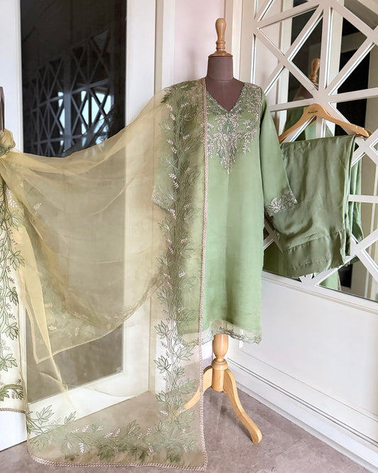 Pistachio Bloom Dori Suit