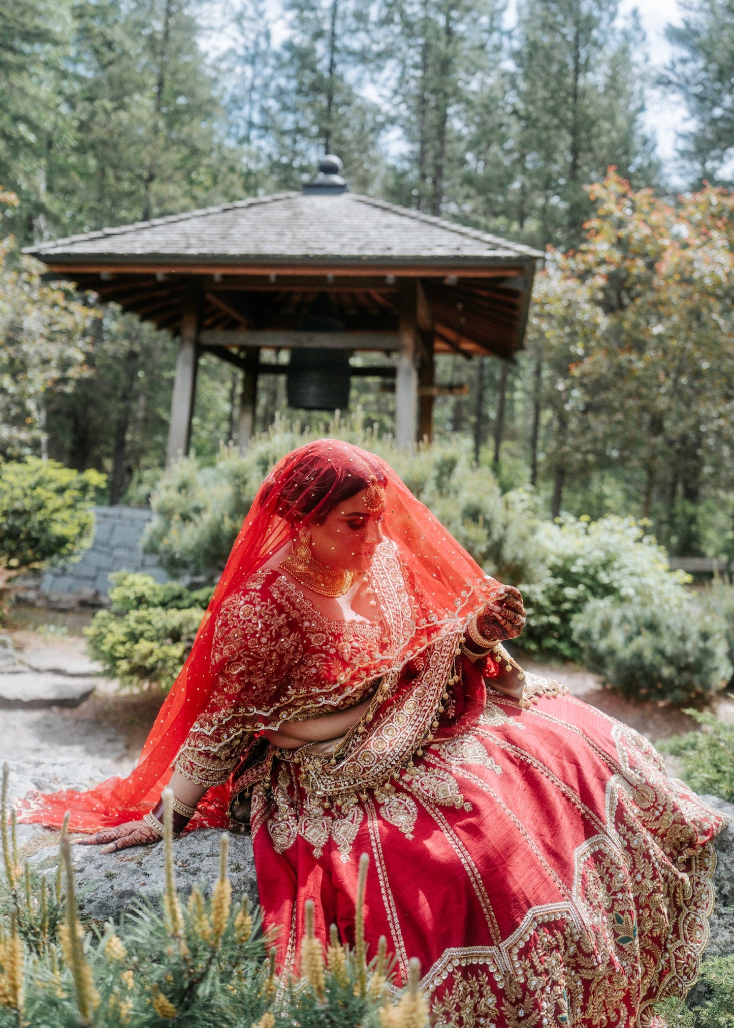 Classic Pure Dupion Silk Bridal Lehenga