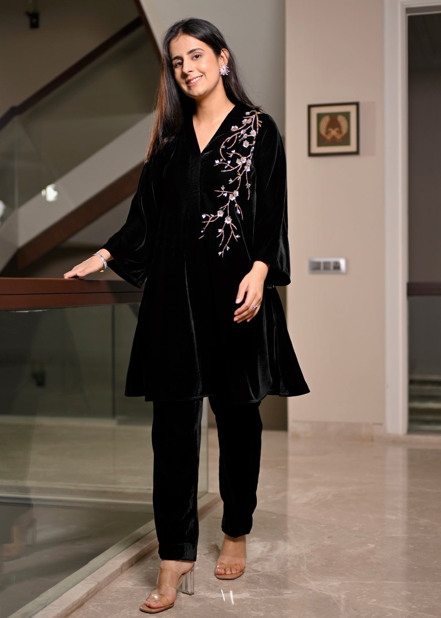 Mirari Velvet Kurta Set