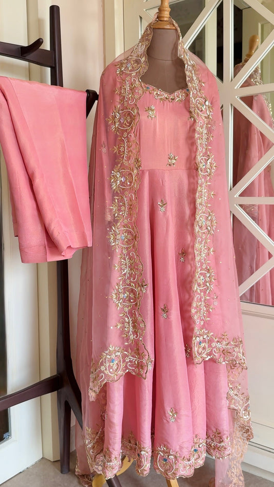 Blush Anarkali Set